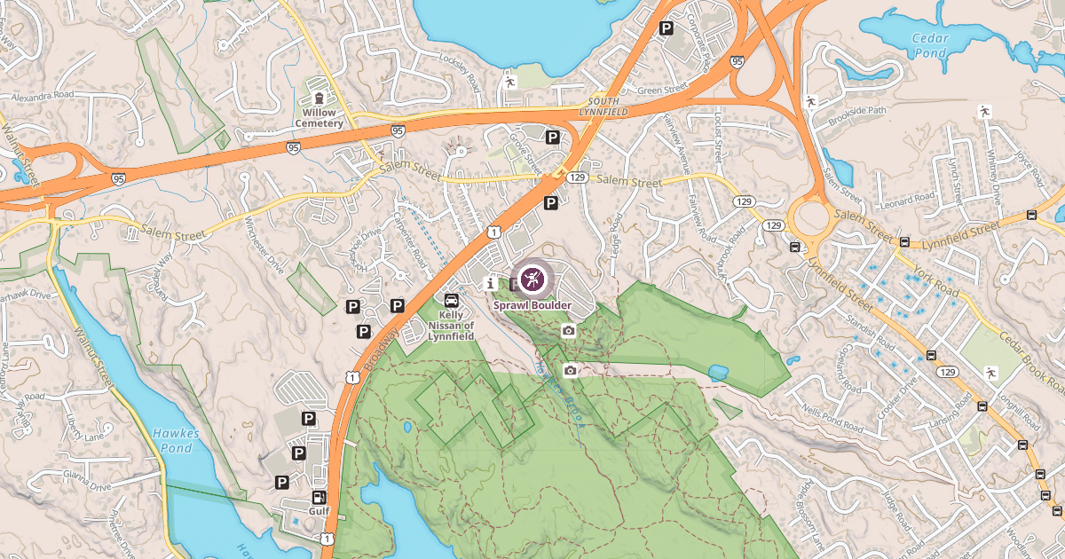 Map preview of Sprawl Boulder