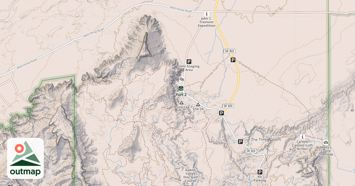 Map of Yurt 1
