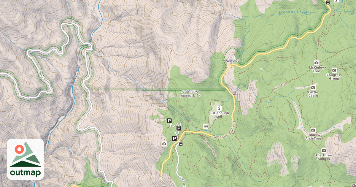 Map of A Definitive Journey