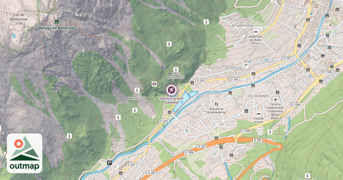 Map of Secteur grand Gailland