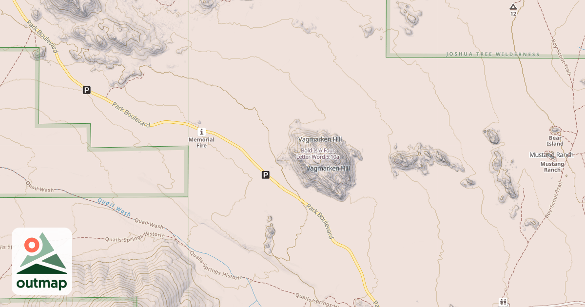Map of Bold Is A Four Letter Word