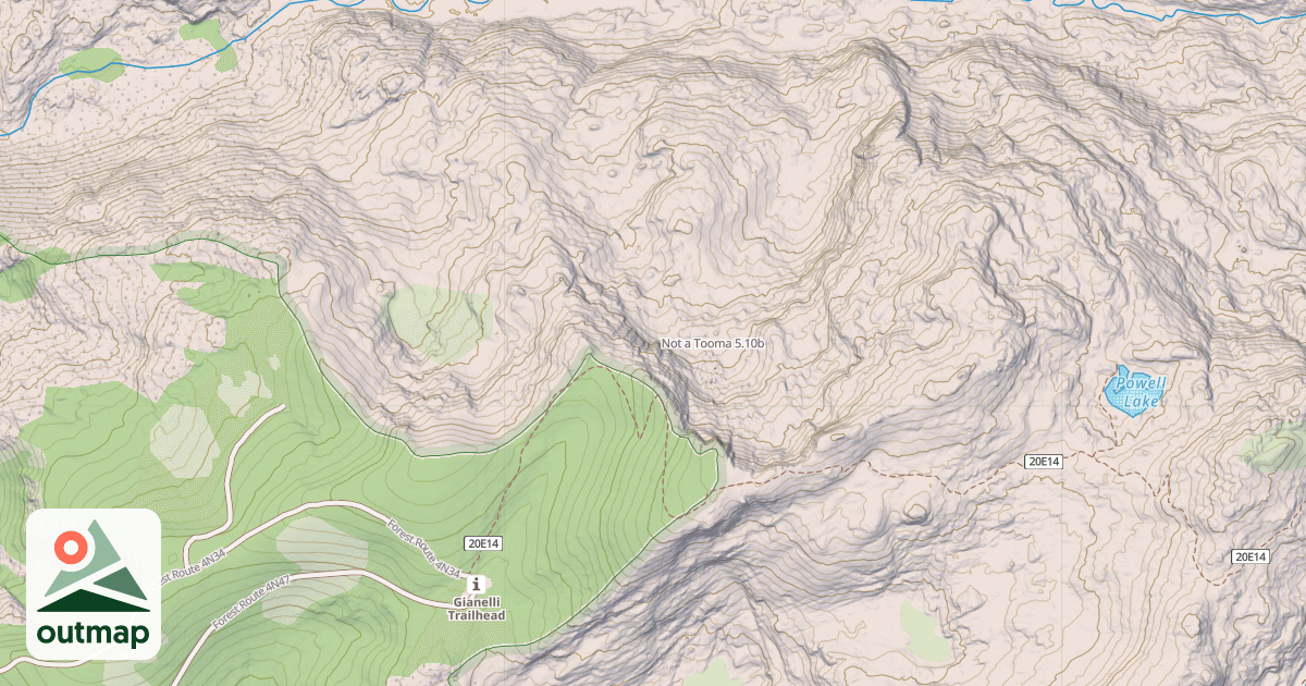 Map of Not a Tooma