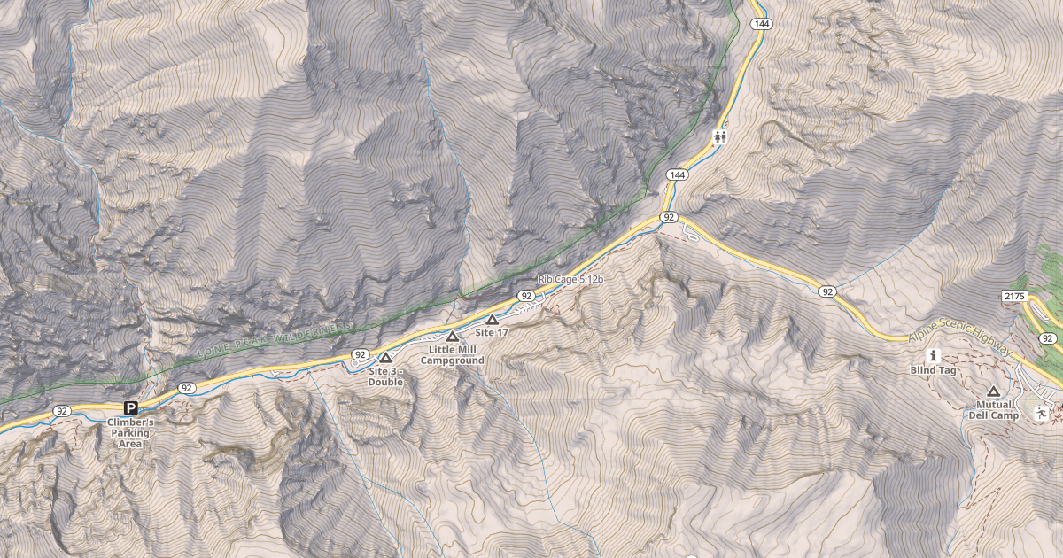 Map preview of Rib Cage