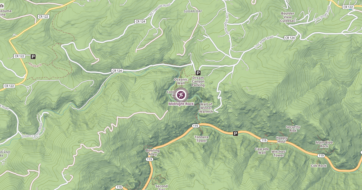 Map preview of Midnight Rock