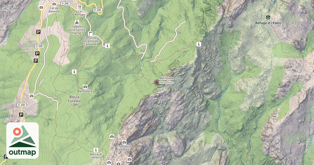 Map of Westpfeiler