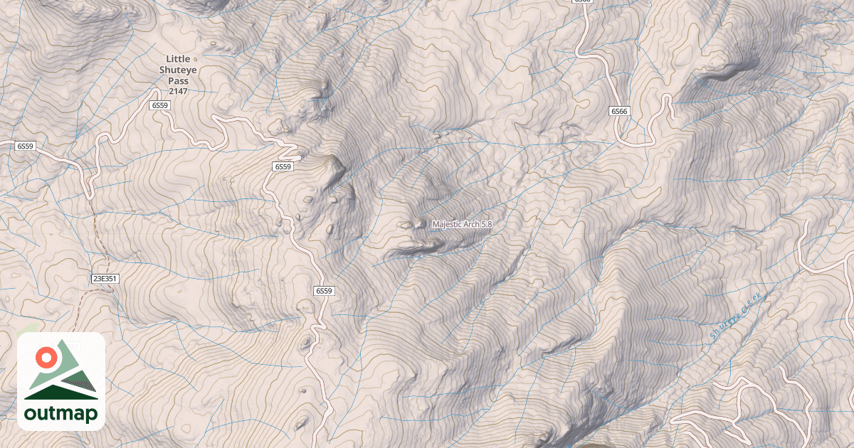 Map of Majestic Arch