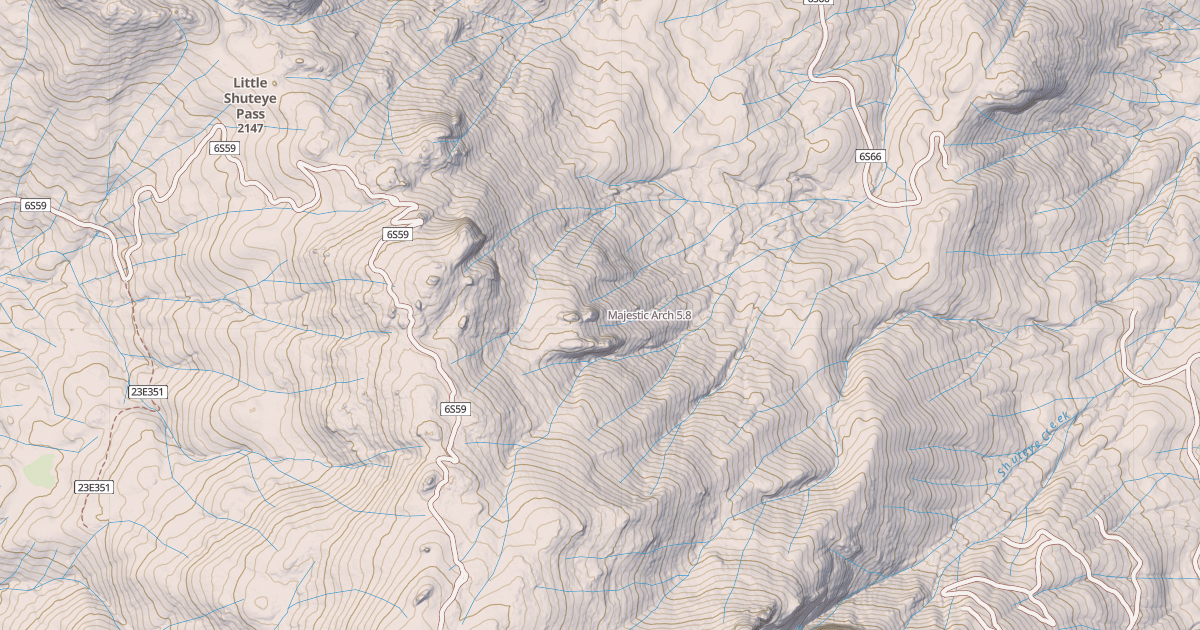 Map preview of Majestic Arch