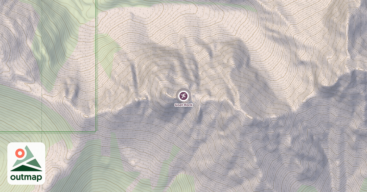 Map of Goat Rock