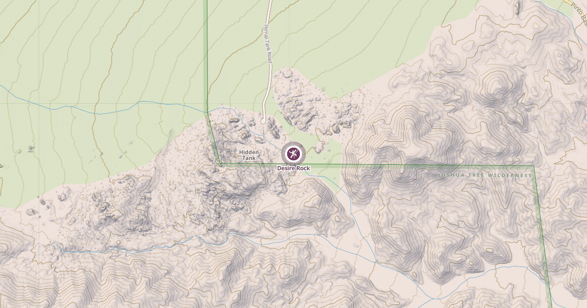 Map preview of Desire Rock