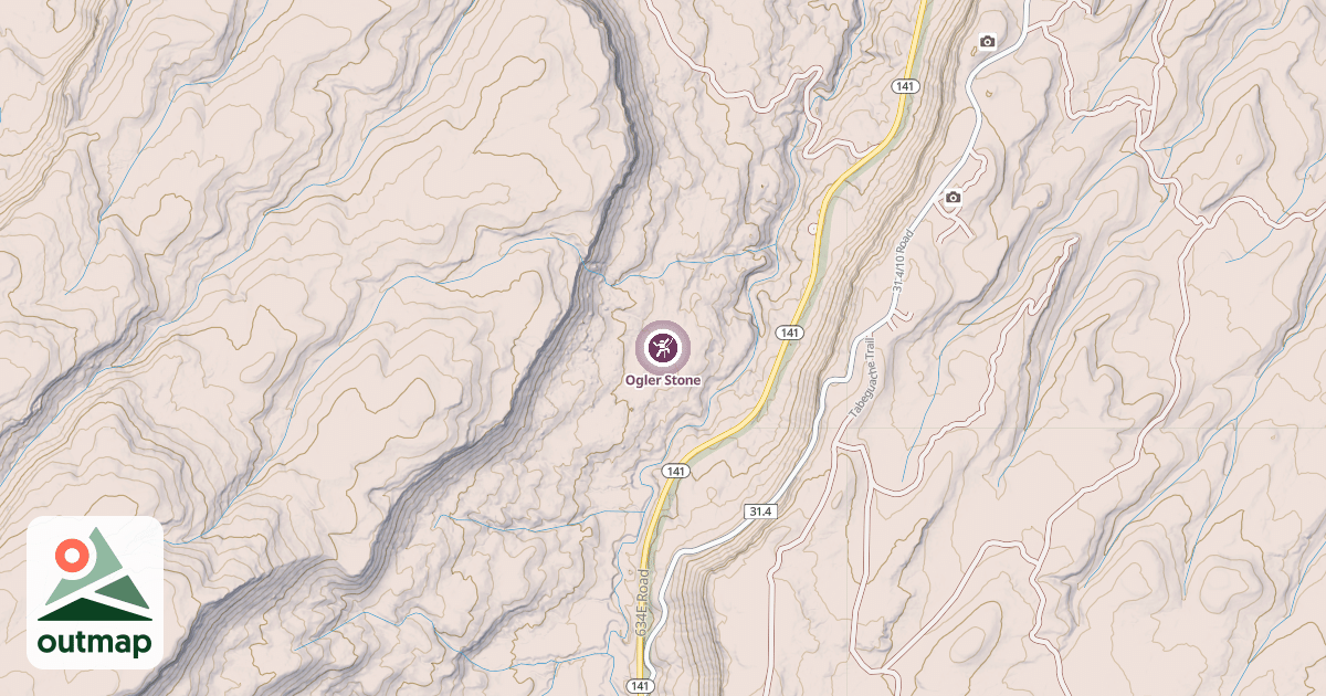 Map of Ogler Stone