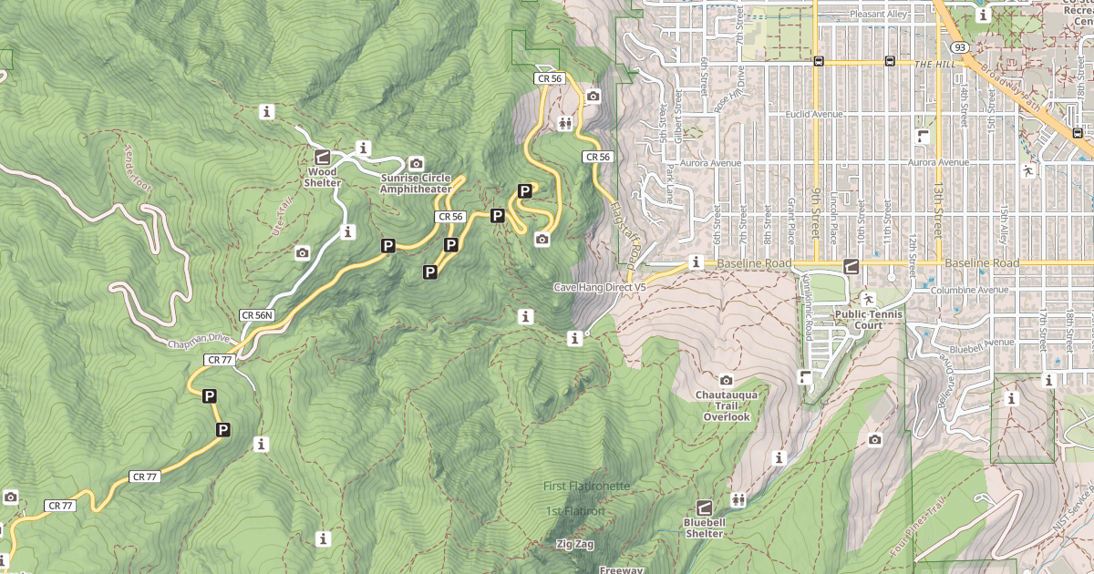 Map preview of Cave Hang Direct