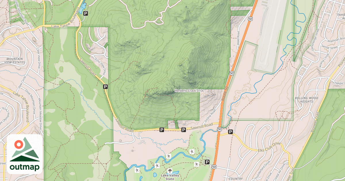 Map of Herberts Crack