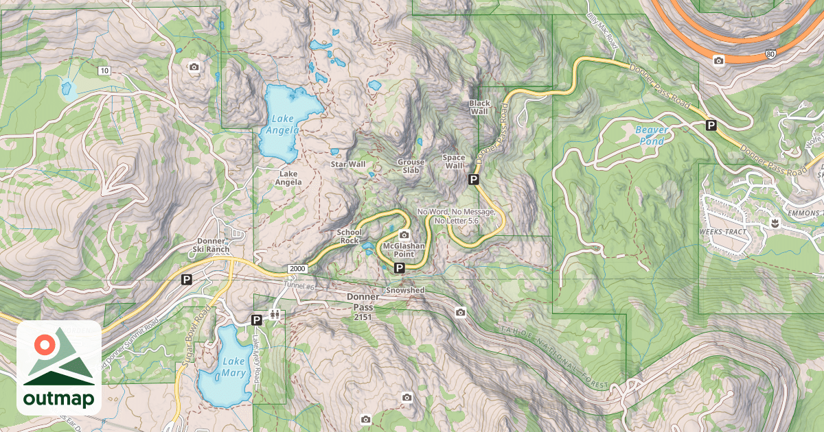 Map of No Word, No Message, No Letter