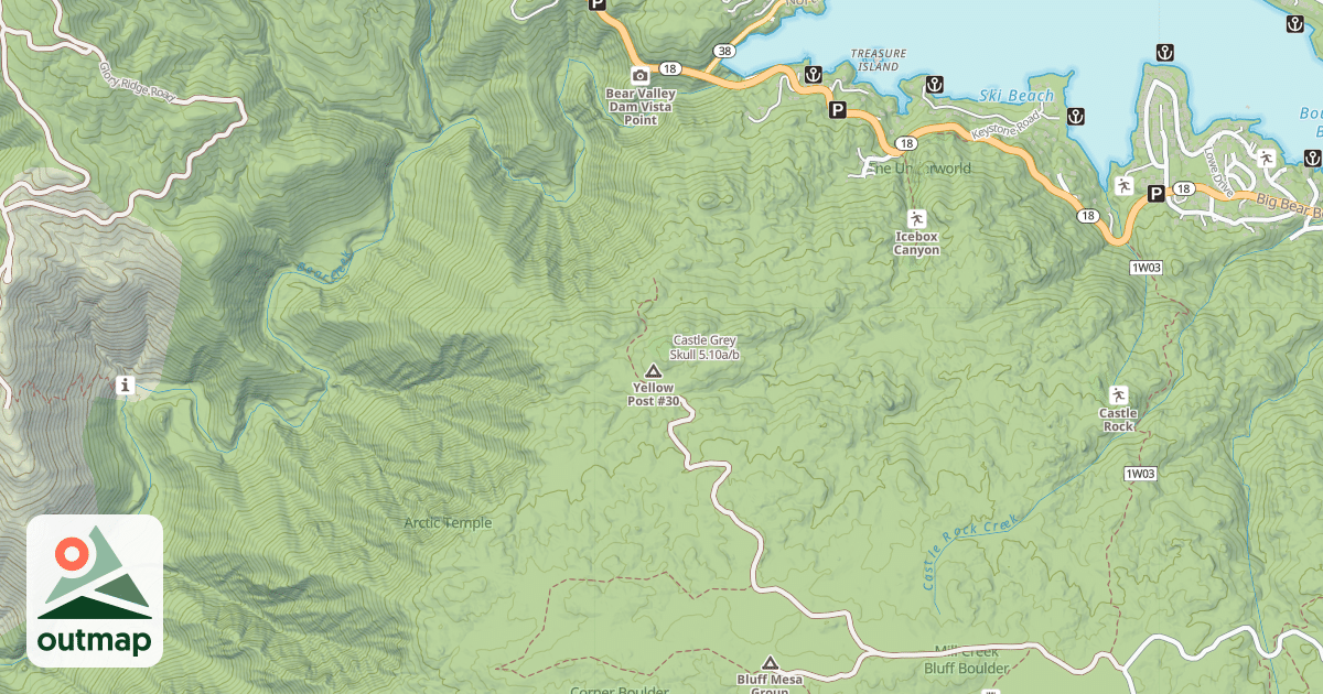 Map of Castle Grey Skull