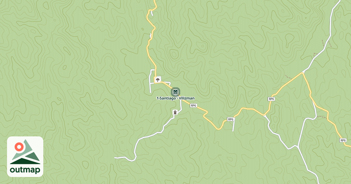 Map of 1-Santiago - Vilizman