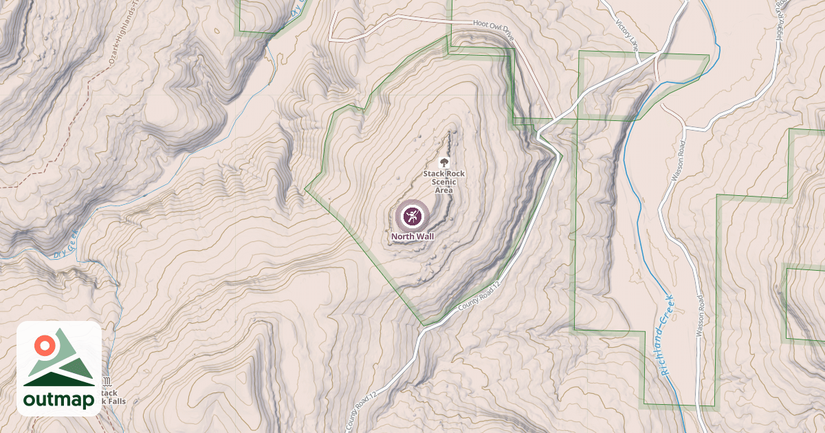 Map of North Wall
