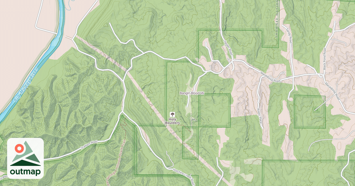 Map of Bangin Blood