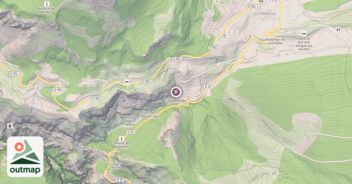 Map of Chalanettes