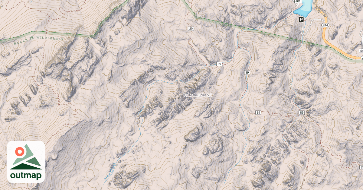 Map of Quite the Spire