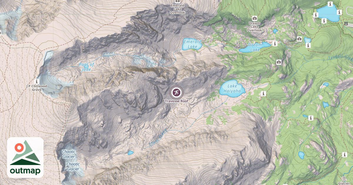 Map of Travesse Roof