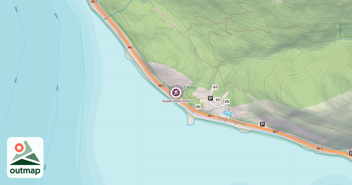 Map of Good Vibes Wall
