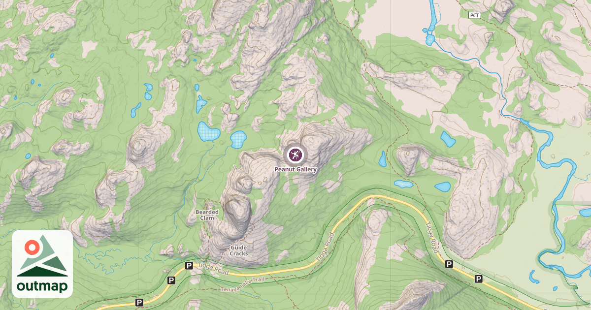 Map of Peanut Gallery