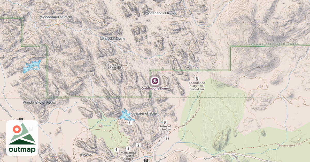 Map of Cuddlebone Dome