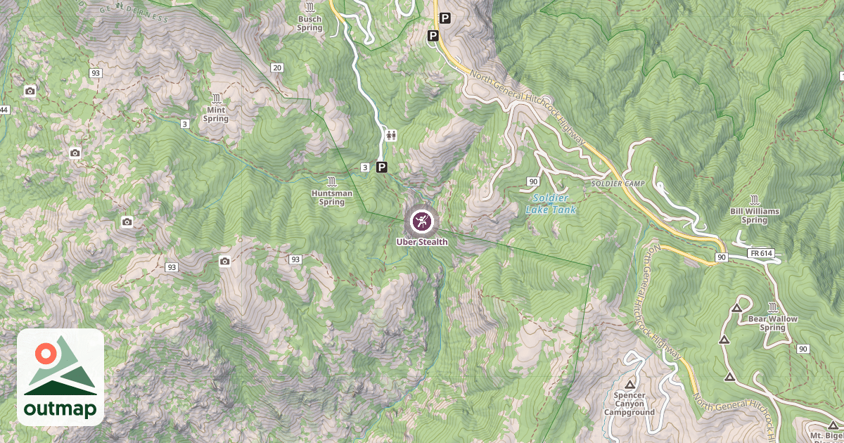Map of Uber Stealth