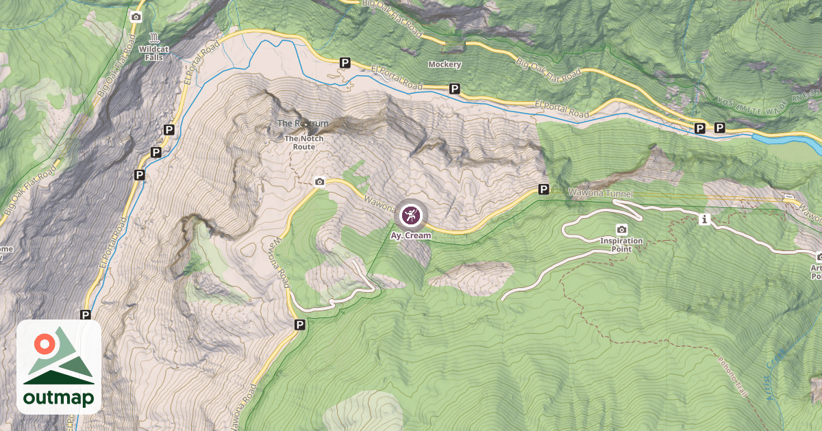Map of Ay. Cream