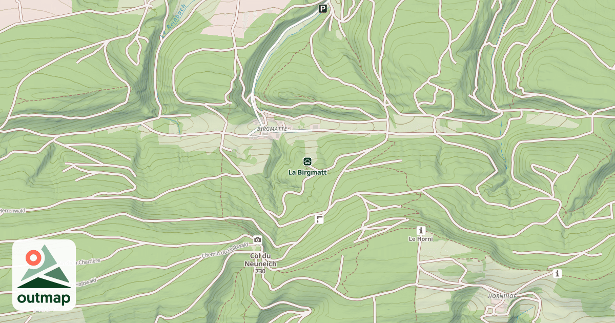 Map of La Birgmatt