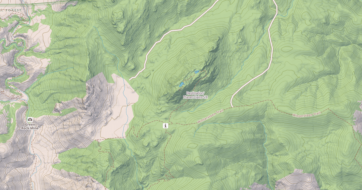 Map preview of Destination' Planet Claire