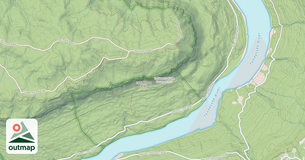 Map of In Search of the Source