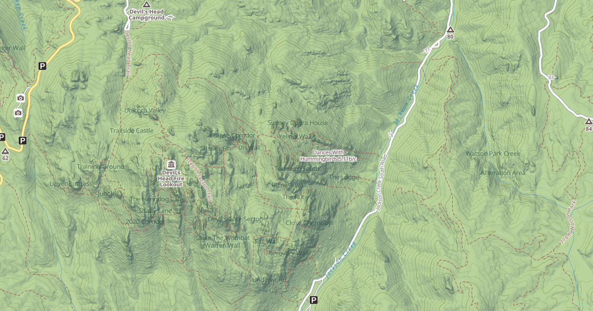 Map preview of Dances With Hummingbirds