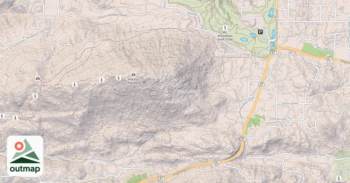Map of 5.10 Face