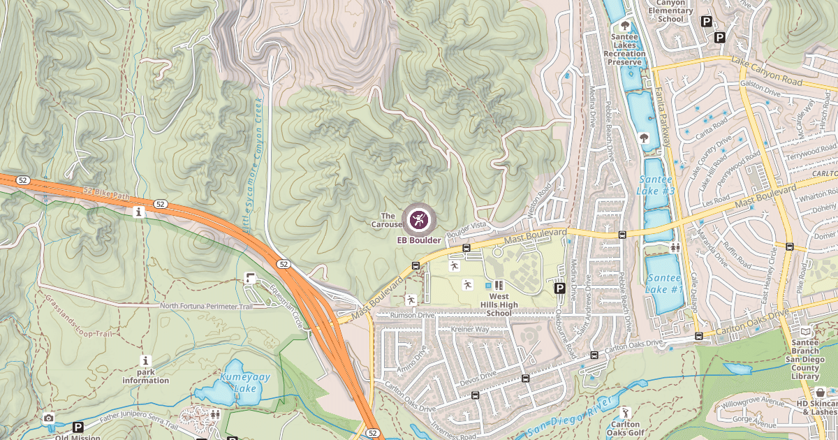 Map preview of EB Boulder