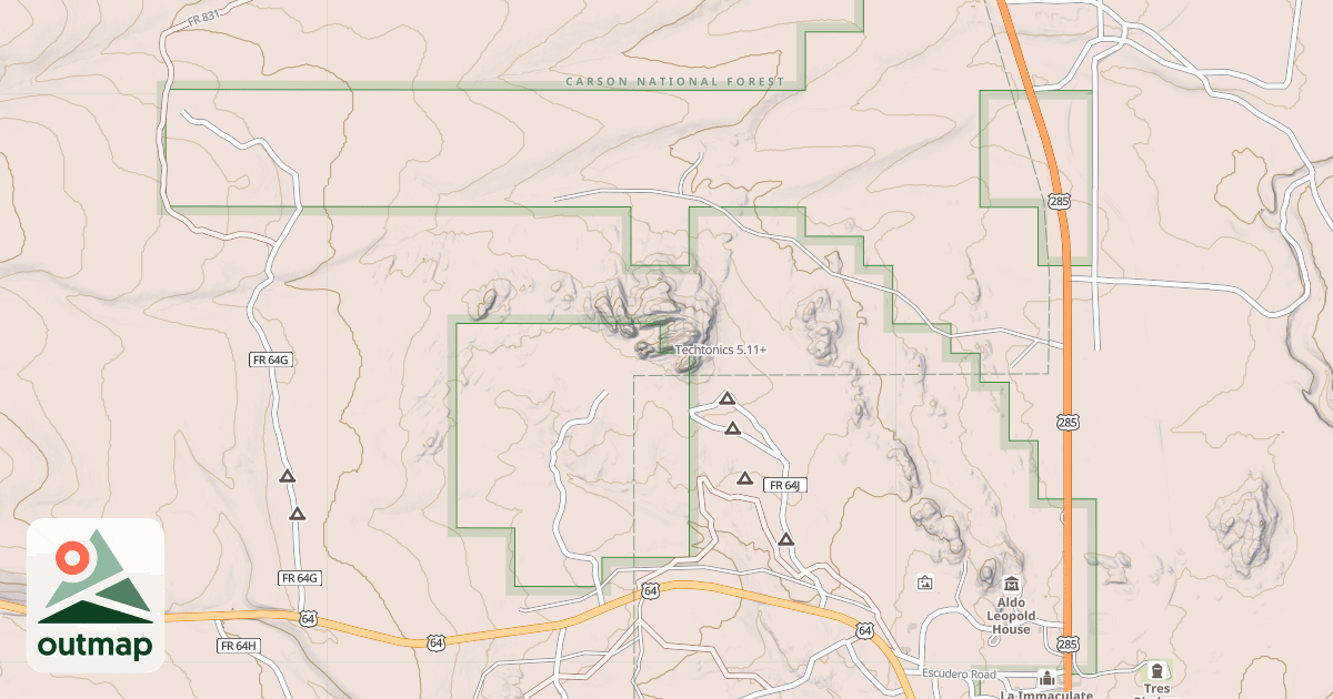Map of Techtonics
