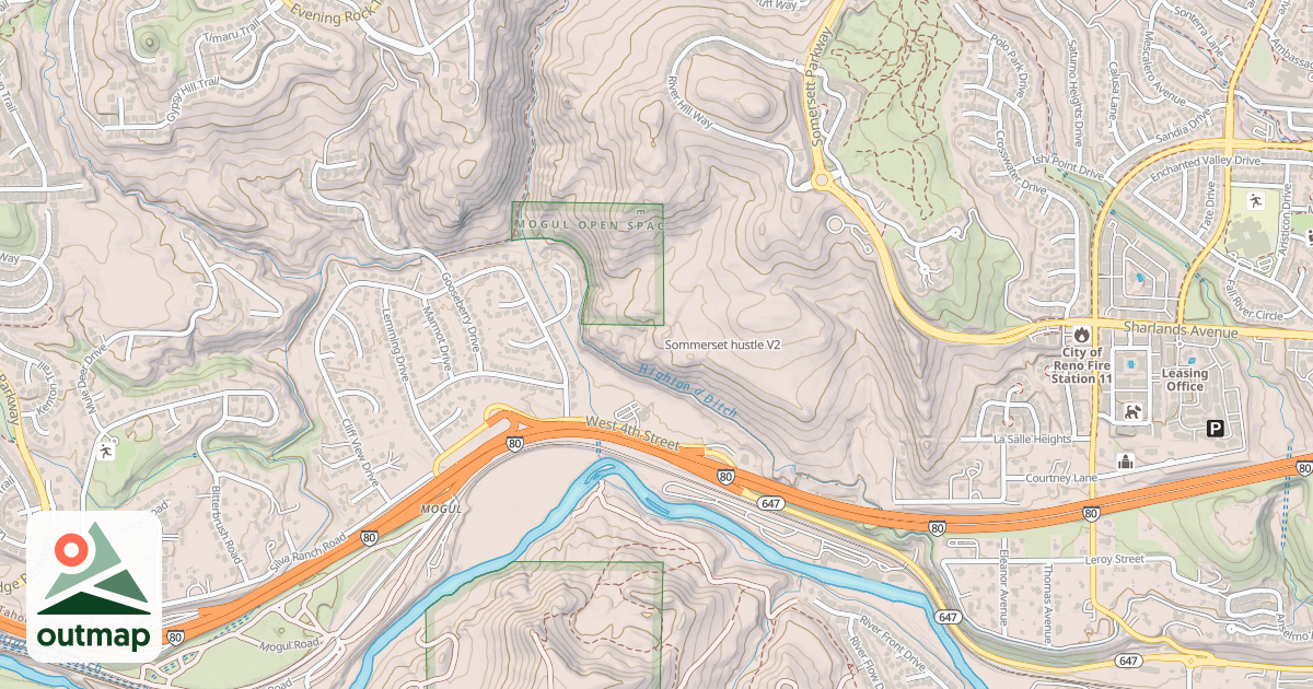 Map of Sommerset hustle