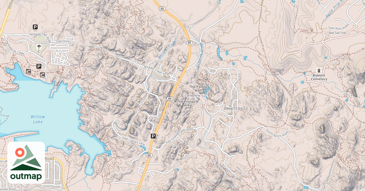 Map of Centerline