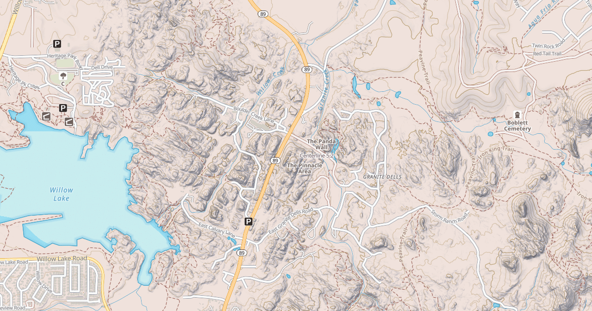 Map preview of Centerline