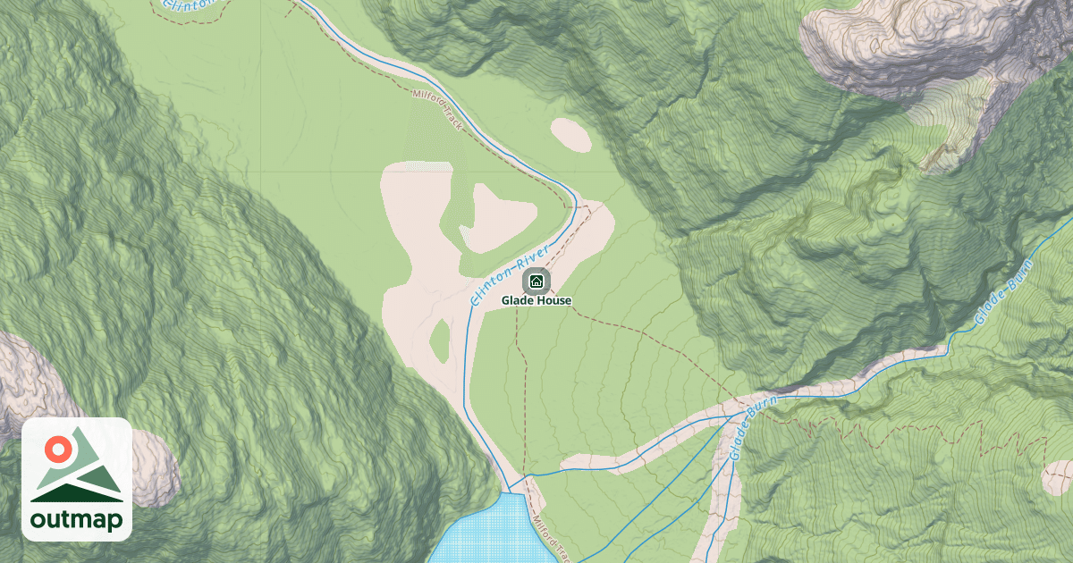 Map of Glade House