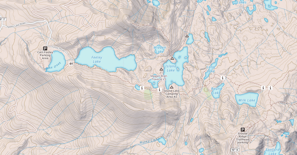 Map preview of Maggot Brain Traverse