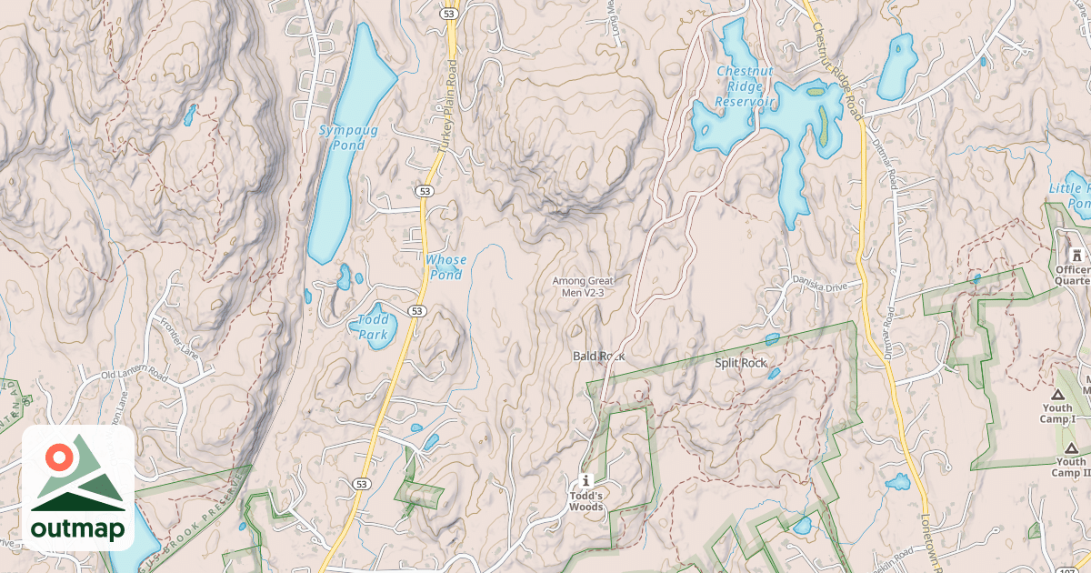 Map of Among Great Men