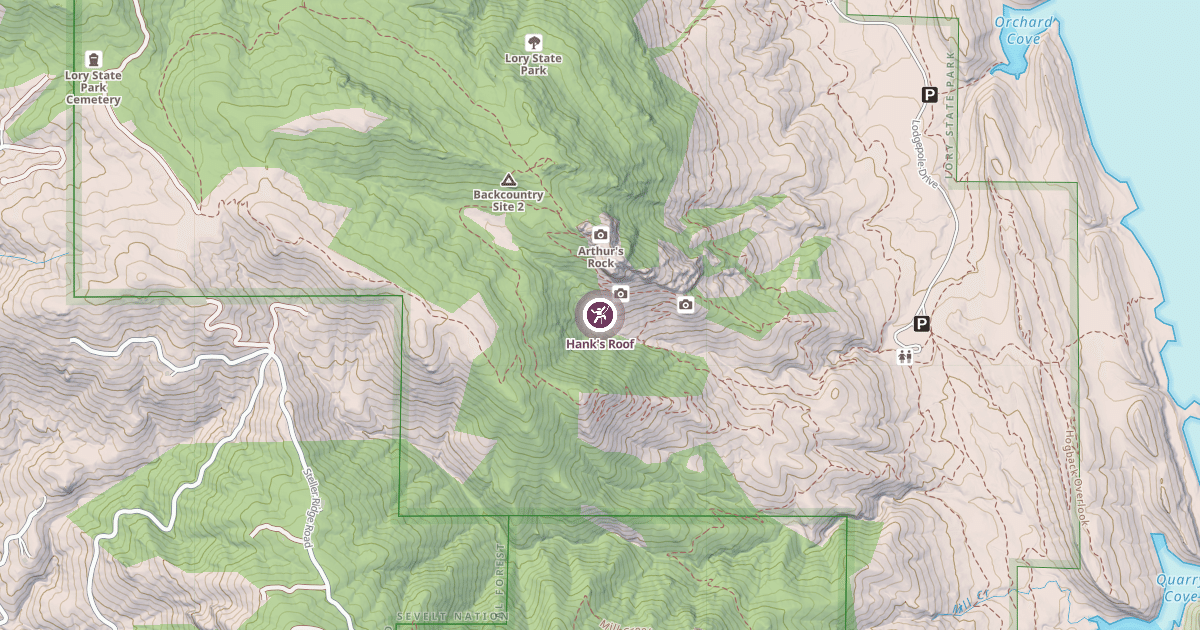 Map preview of Hank's Roof