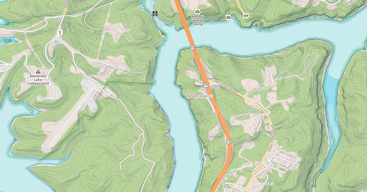 Map preview of Wendy's Arete