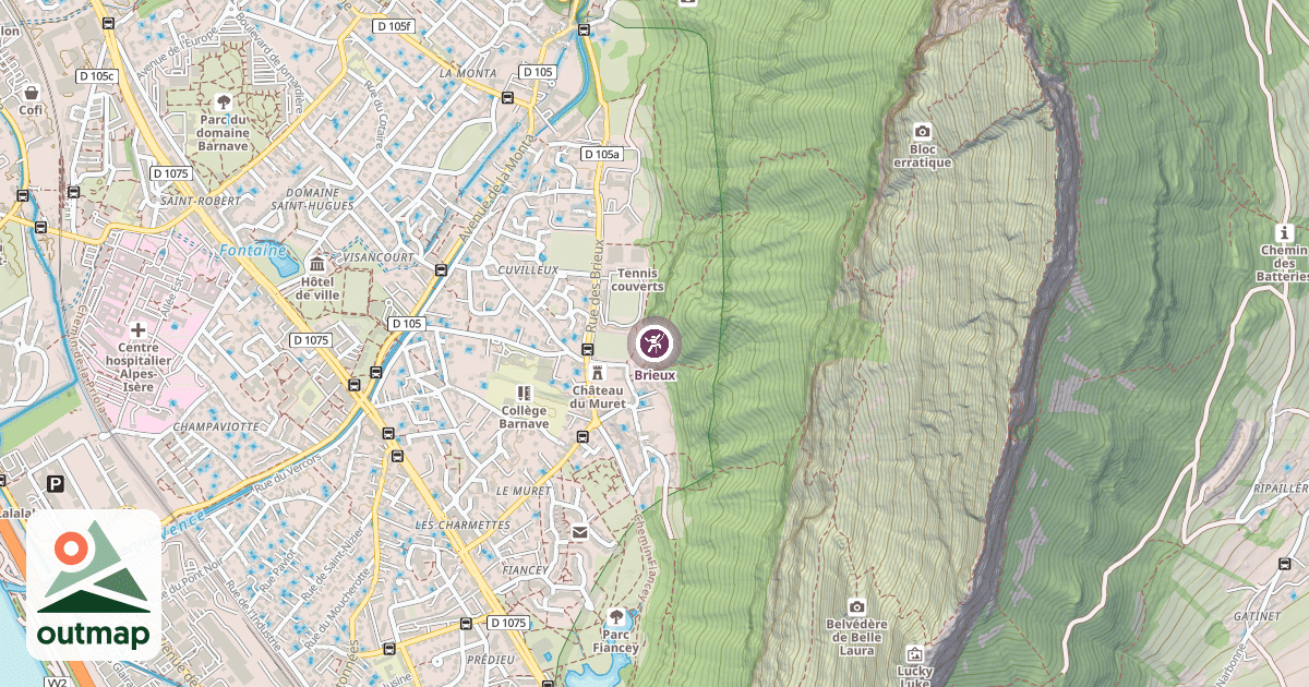 Map of Brieux