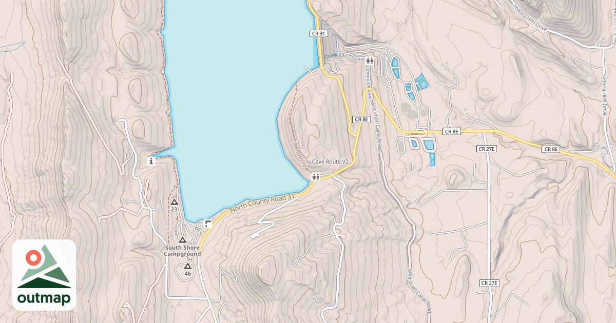 Map of Cave Route