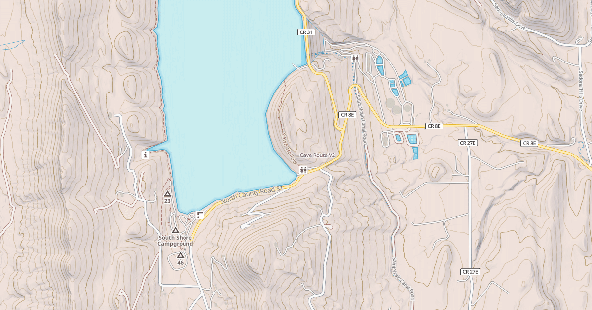 Map preview of Cave Route