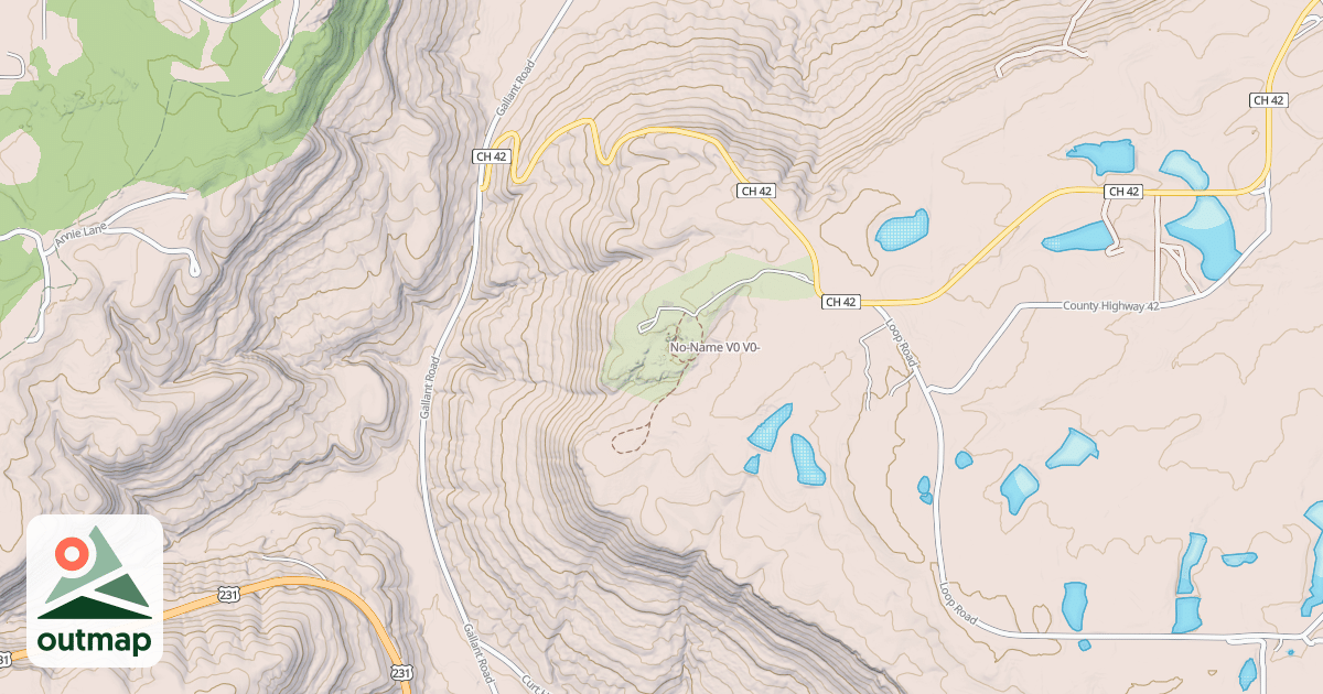 Map of No-Name V0