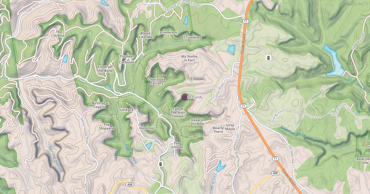 Map preview of Mr. Sandy