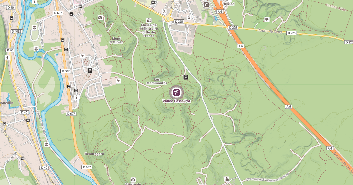 Map preview of Vallée Casse-Pot